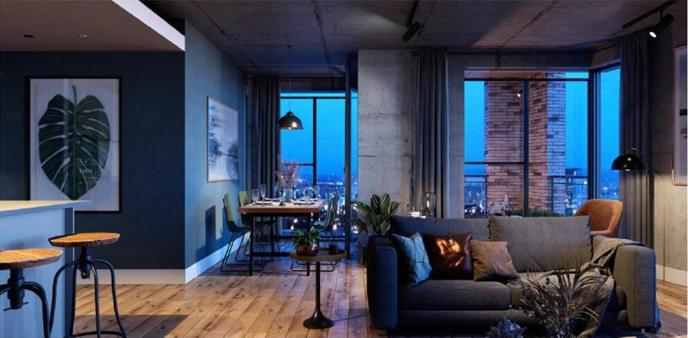 AI編集前の室内